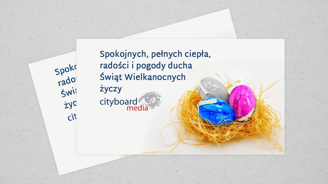 Życzenia Wielkanocne od Cityboard Media