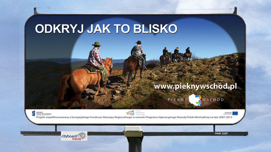  Piękny Wschód - kampania reklamowa Polskiej Organizacji Turystycznej