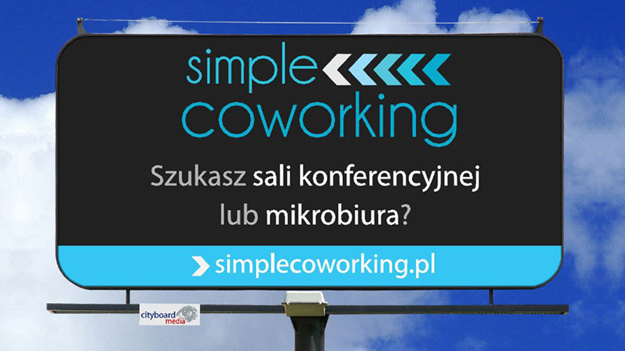  Simple Coworking - kampania reklamowa